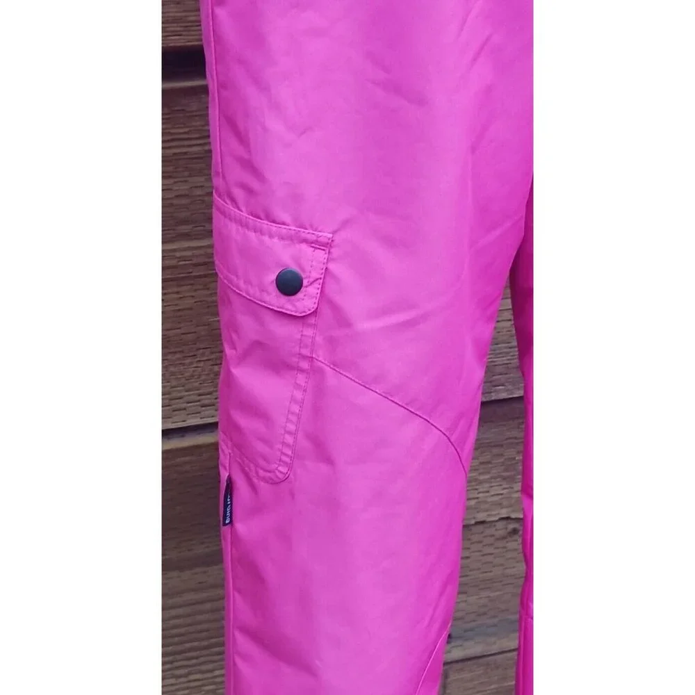 Turbine Kids Youth Snow Ski Pants Girls Size Small Hot Pink  #15221   #L-85 - Picture 5 of 8